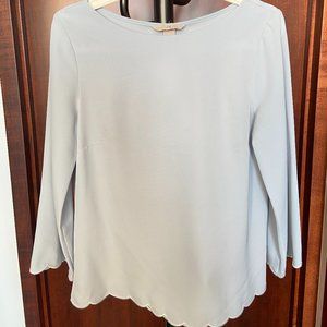 WOMEN LIGHT BLUE BLOUSE XS